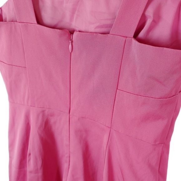 J. Crew Pink Sleeveless Dress Style K4437 Size 0 - Picture 10 of 13